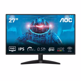 AOC 27B36X kompiuterio monitorius 68,6 cm (27") 1920 x 1080 pikseliai „Full HD“ LED Juoda
