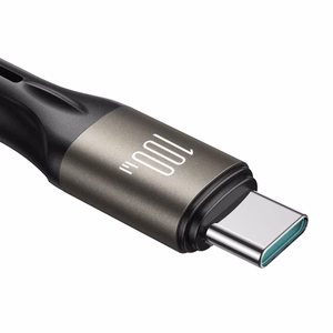 USB laidas Joyroom SA25-CC5, juodas, Type-C / Type-C, 120 cm