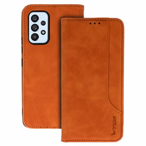 Wonder Prime dėklas telefonui Samsung Galaxy A52/A52S rudas