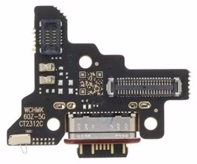 Lanksčioji jungtis Xiaomi 13T/13T Pro su įkrovimo kontaktu ir mikrofonu HQ