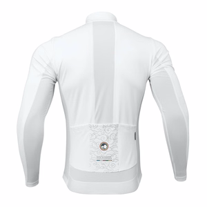 Rockbrs TLWT001 ROAD TO SKY cycling sweatshirt, windproof, insulated, S - white