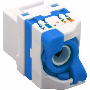 Techly CAT 6a KeyStone RJ45 lizdas UTP neekranuotas be įrankių IWP-MD C6A/UROTT