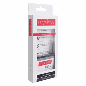 Baterija MAXXIMUS NOKIA 6280 1200 mAh BP-6M