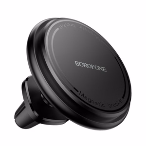 Automobilinis telefono laikiklis Borofone BH135 MagSafe (air vent) juodas