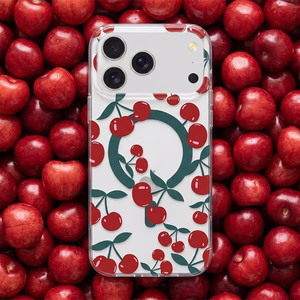 Cherry Mag dėklas skirtas iPhone 12 / 12 Pro 6,1" skaidrus