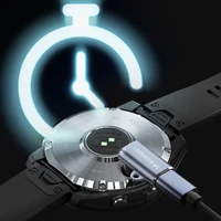 Wozinsky WAYGS1 USB-C adapteris Garmin išmaniajam laikrodžiui - pilkas