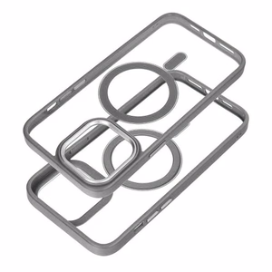 Dėklas "Color Edge Mag Cover" iPhone 17 Pro Max pilkas