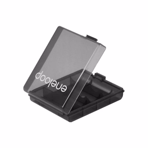 Įkraunamos baterijos PANASONIC ENELOOP PRO AAA 930 mAh 4 vnt. + dėklas (BK-4HCDE/4CP+CASE)