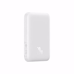 Baseus P10059002223-00 внешний аккумулятор 6000 mAh с беспроводной зарядкой белый