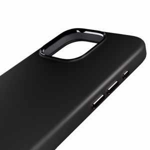 Силиконовый чехол Puro Icon Mag Pro MagSafe для iPhone 16 Pro - чёрный