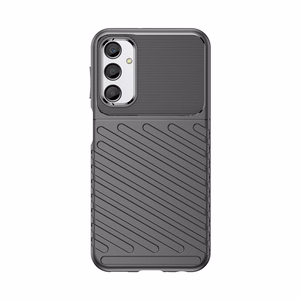 Thunder Case dėklas Samsung Galaxy A24 4G silikoninis šarvuotas dėklas juodas
