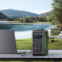 Išorinė baterija Joyroom JR-PBF10 75000mAh 100W 3x USB-C 3x USB-A su sulankstoma žibintuvėliu ir rankena (žalia)