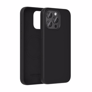 Vention KUFB0-40 Dėklas telefonui iš silikono iPhone 15 Pro Max (m) - juodas