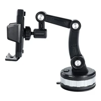 Automobilio laikiklis priekinio stiklo / prietaisų skydelio SUPER STRONG ZP-X0566 juodas