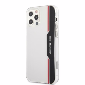 AMG elektroplokštės vertikalus dėklas iPhone 12 / iPhone 12 Pro - permatomas