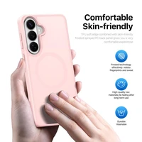 Dėklas Dux Ducis Yind MagSafe Samsung S942 S26 rožinis