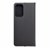 Dėklas telefonui LUNA Book Carbon for SAMSUNG A33 5G - juodas (m)