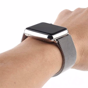 Magnetic Strap Apple Watch 38/40mm Magnetinis Dirželis Apple Watch Apyrankė - raudona