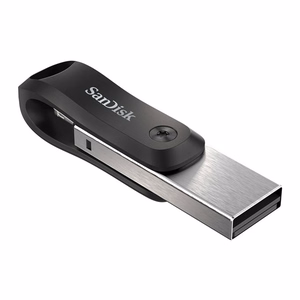 SanDisk 00183589 USB atmintinė 256 GB USB Type-A / Lightning 3.2 Gen 1 juoda, sidabrinė