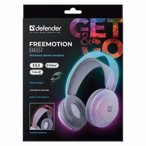 DEFENDER BLUETOOTH ausinės FREEMOTION B651