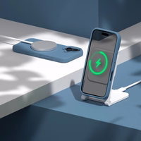 Etteri Silikoninis Mag dėklas for iPhone 17 tamsiai mėlynas