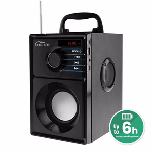 MEDIA-TECH MT3179 belaidis boombox garsiakalbis