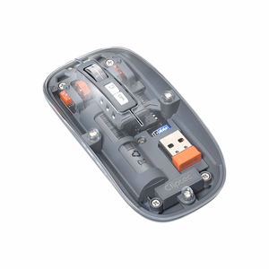 Cliptec Kompiuterio pelė Skaidrus RZS630 belaidis optical 1600DPI