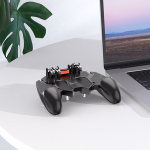 Žaidimų valdymo pultelis Hoco GM7 Eagle Six Finger Game Controller juodas