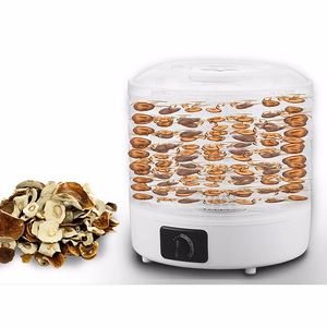 LTC 5-Tray Food Dehydrator for Mushrooms and Fruit, Round