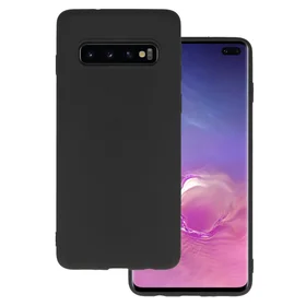 Back Case MATT for SAMSUNG GALAXY S10 Black