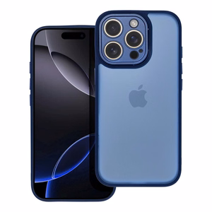 VARIETE dėklas telefonui IPHONE 16 Pro tamsiai mėlynas