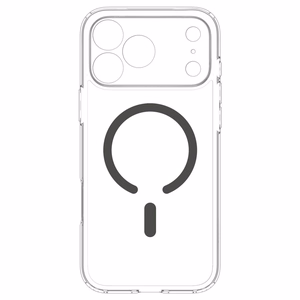 Spigen Ultra Hybrid MagSafe dėklas iPhone 18 Pro / 17 Pro, skaidrus grafitinis