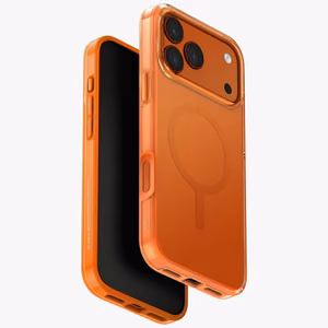 Uniq Clario Magclick Charging Dėklas iPhone 17 Pro Max - Oranžinis
