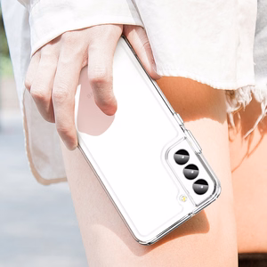 Outer Space dėklas telefonui Samsung Galaxy S23+ su lanksčiu skaidriu rėmeliu