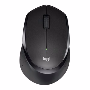 LOGITECH M330 SILENT PLUS JUODA pelė