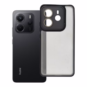 VARIETE Dėklas telefonui XIAOMI Redmi Note 14 4G (GLOBAL - 164,84mm x 78,15mm x 8,16mm) - juodas