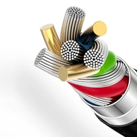 Dudao L3CL USB-C - Lightning 30W 2m pintas kabelis - juodas