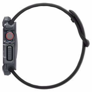 Spigen Rugged Armor dėklas Apple Watch 10 46mm laikrodžiui - pilkas