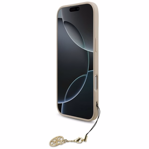Guess 4G Charms Collection Magnetinis dėklas telefonui iPhone Air - rožinė