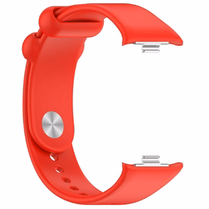 SILIKONINIS DIRŽELIS MI BAND 8 PRO /M8 PRO (7). RAUDONAS