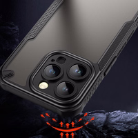 Defender Matinis dėklas for iPhone 17 6,3" juodas