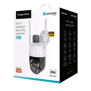 Kruger&Matz Connect C110 Tuya lauko Wi-Fi kamera