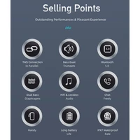 Bluetooth nešiojamas garsiakalbis Awei Y669 31W juodas