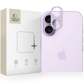Tech-Protect Camalloy Fit+ Camera Glass for iPhone 17 - Purple