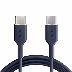Puro ICON USB-C - USB-C laidas 1.5m - tamsiai mėlynas