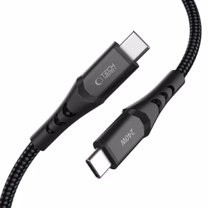 Tech-Protect Ultraboost UB11T USB-C / USB-C PD 240W / QC3.0 laidas 200 cm - juodas