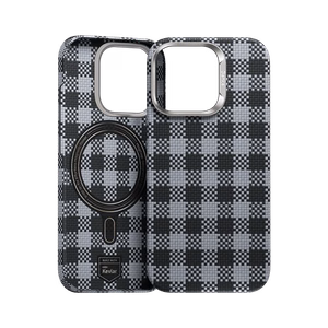 Benks Magnetic Armor Vichy Kevlar Case (BF66) for Iphone 16 Pro Max black