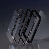 Atsparus vandeniui dėklas SHELLBOX GT suderinamas su MagSafe IPHONE 16 Plus juodas