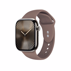 Crong Liquid Apple Watch dirželis, 38/40/41/42 mm, rudas