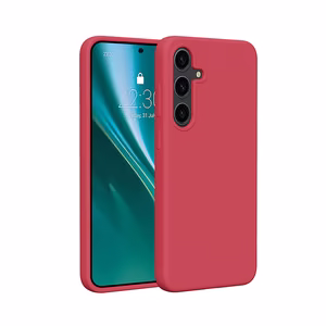 Etteri Silicone dėklas Samsung Galaxy S25 Plus avietinė